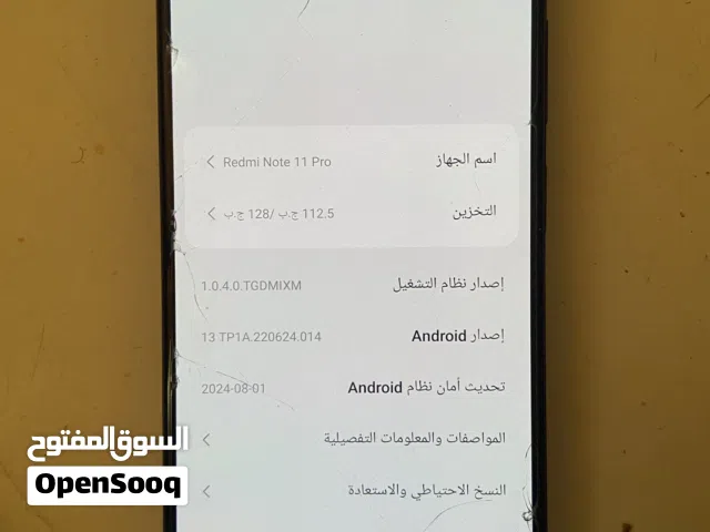Xiaomi Redmi Note 11 Pro 128 GB in Al Batinah
