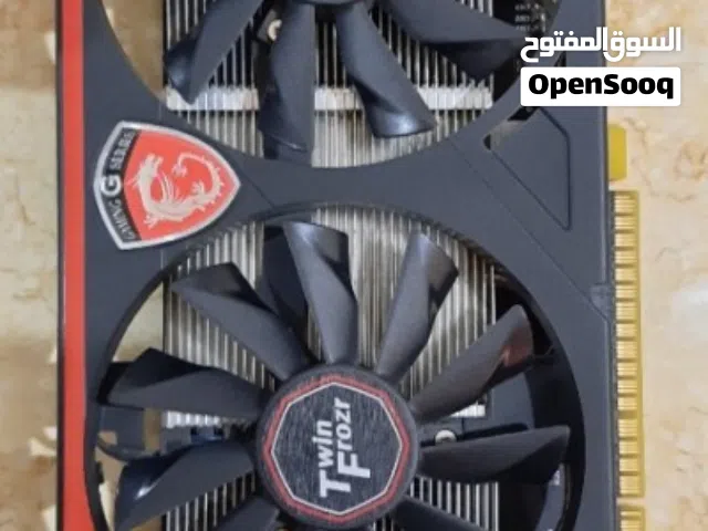 كرت شاشة GTX 750 1gb فحص حرارة ممتاز موجود في بيت لحم متوفر توصيل