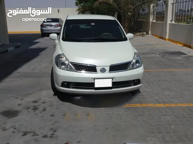 Nissan TIIDA - 2007 - White - Excellent Condition - Contact Me On WhatsApp.