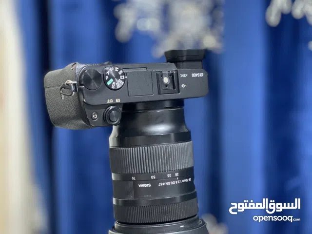 كاميرا سوني a6400 مستعملة ونضيفة