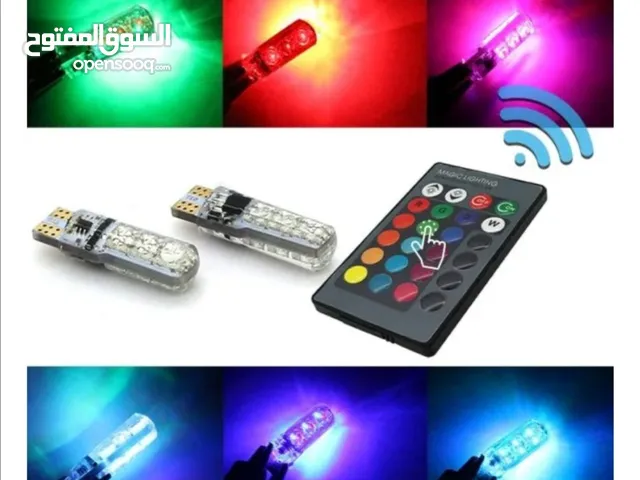 CAR LED LIGHTS WITH REMOTE CONTROL