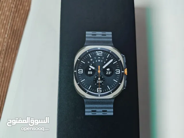 ساعة سامسونج جديدة غير مستملة التواصل على الواتس اب لطفا" لأني أوقات ما أتابع صفحة السوق المفتوح