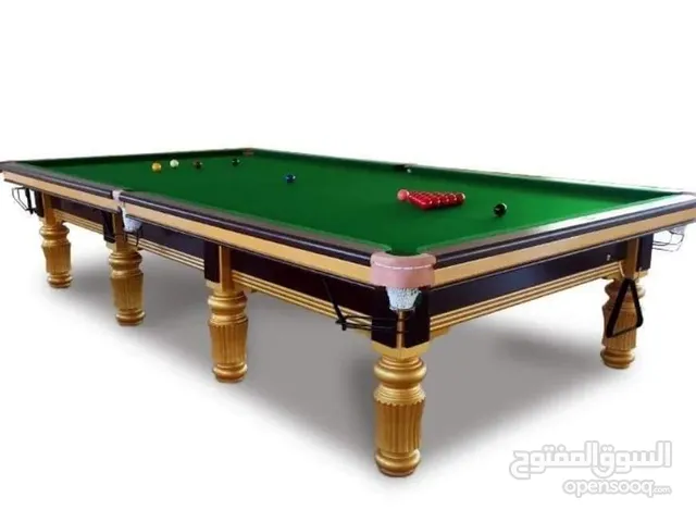 snooker and billiard table