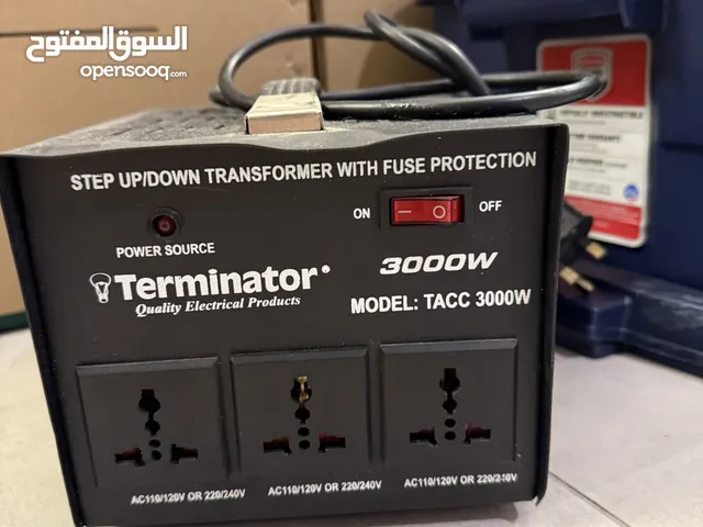Terminator Transformer with fuse protection with 3 plugs