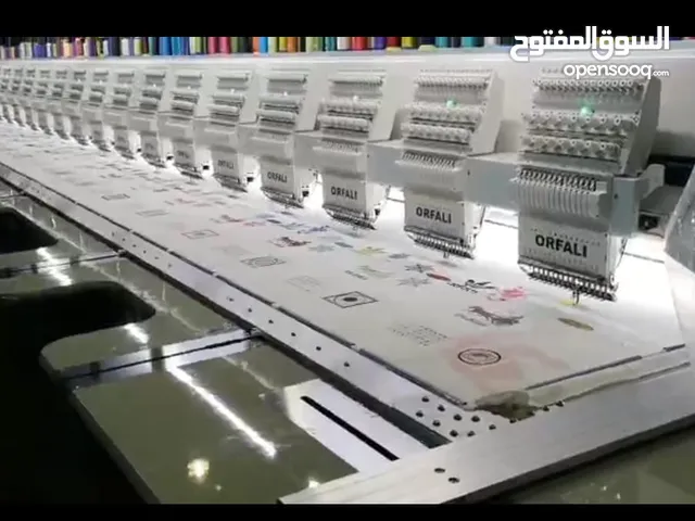 ماكينة تطريز كمبيوتر 18 راس اورفلي ORFALI