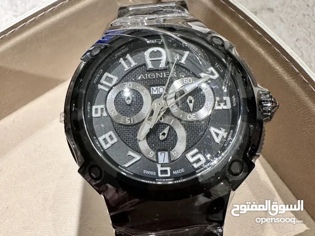 ساعة ايجنر مخزنة جديدة غير مستخدمة بالكيس