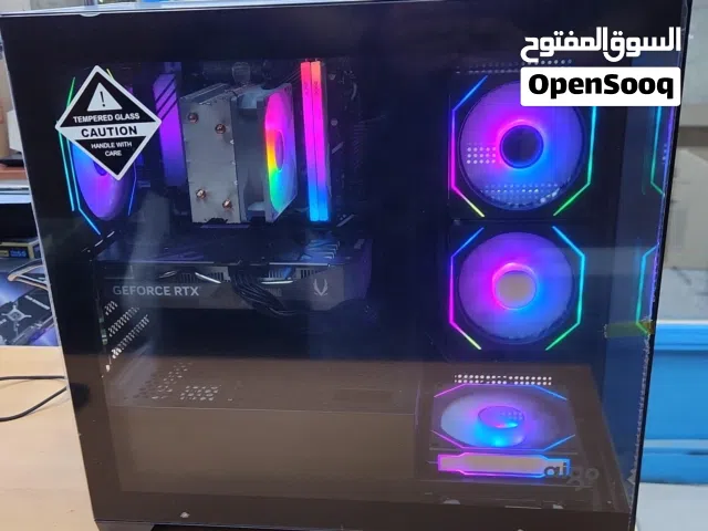 للبيع بي سي جيمنق Core i5 12Gen256M.2 ssd+1TB /16Ram/5050 8GB RTX كالجديد