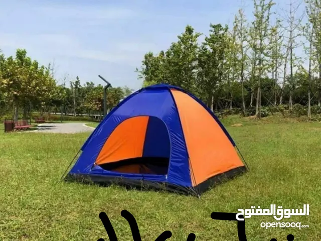 خيمة سفري 4 شخص نوم مقاس2متر×2متر اتفاع1.3متر تستخدم لتدفئة داخل غراف نوم فكرة جديدة لتعرف عند بعض
