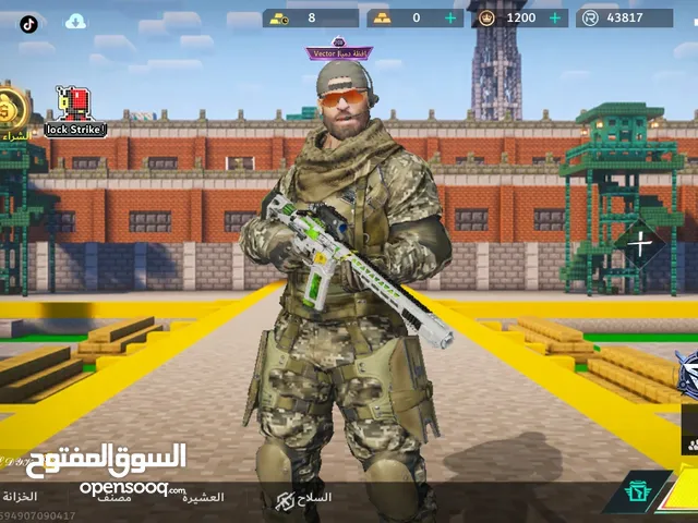 حساب في لعبة Blood strike مميز ونادر المستوي 25 سكنات نادره وتاريخ لعب مميز السعر قابل للتفاوض