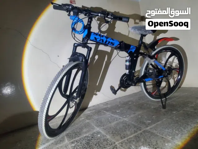 دراجه هوائية  ( سيكل ) مقاس 26 جديد بالقراطيس وسعر عرطة - هيكل قابل للطي