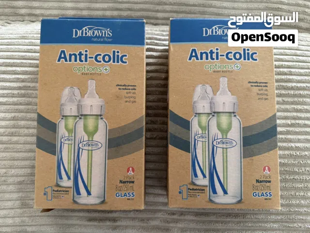 Dr. Brown anti-colic options+ baby bottle 250 ml (four bottles, two in each package) - free