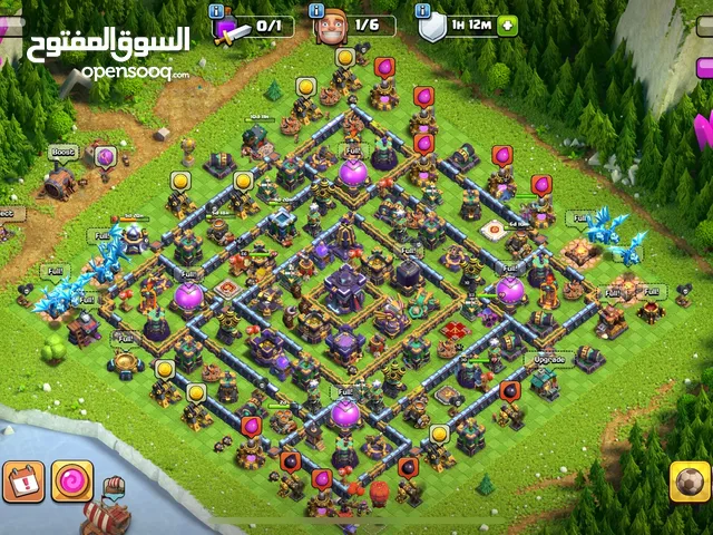CLASH OF CLANS TH15 90% MAX