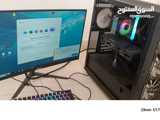 للبيع: جهاز كمبيوتر  احترافي للألعاب والتصميم - مواصفات قوية جداً!