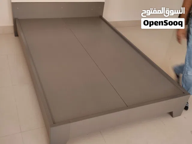 سرير رمادي ممتاز grey bed and structure