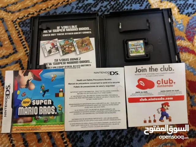 2 كاترج Nintendo 64 و 3 اشرطة Nintendo ds للبيع
