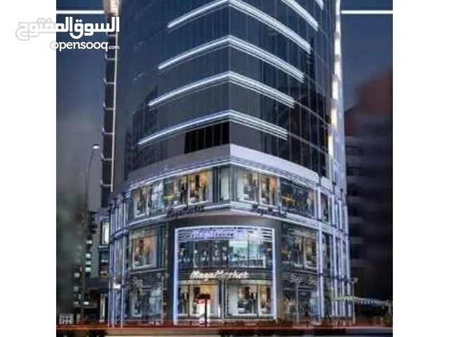 مكتب للبيع 30 متر بالعاصمة 30 متر يطل على سوق الدهب ومحطة المونوريل والمساحة الخضراء