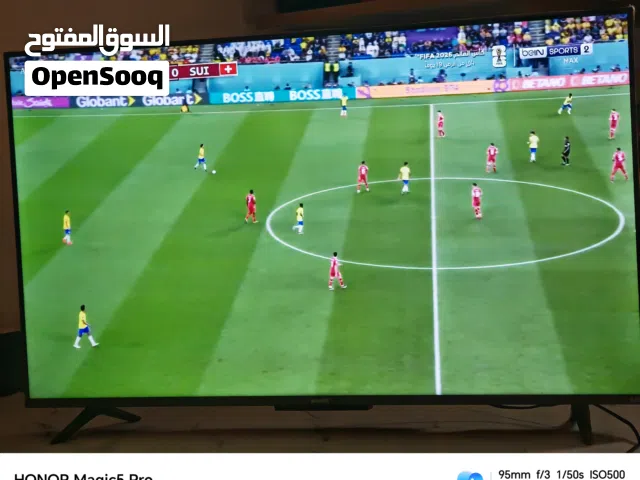 سلام عليكم شاشه شاومي حجم 43 دقه GLED 4K اصدار 2025 مفتوحه مصلح عدسه ريموت