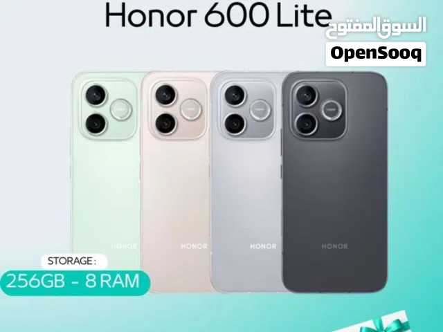 HONOR 600 LITE ( 256GB ) / RAM 16 NEW /// هونور 600 لايت ذاكرة 256 الرام 16 الجديد