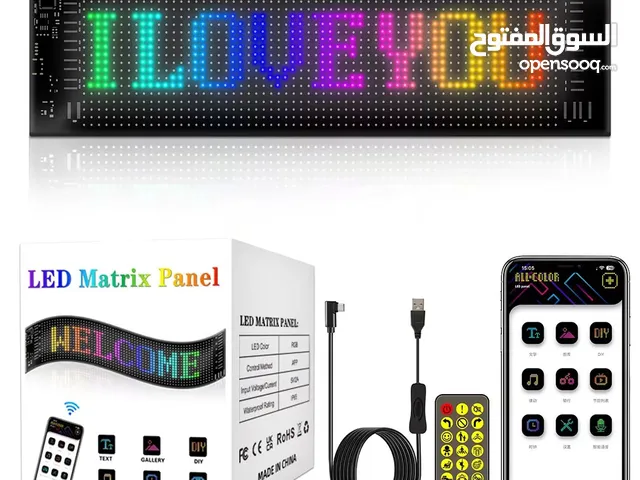 لوحة عرض ذكية (لوحة LED المرنة للسيارة )