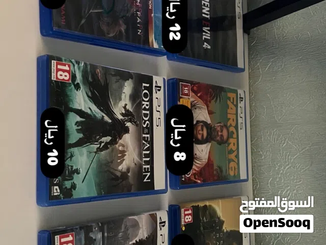 اشرطة بلستيشن 5 للبيع او للبدل