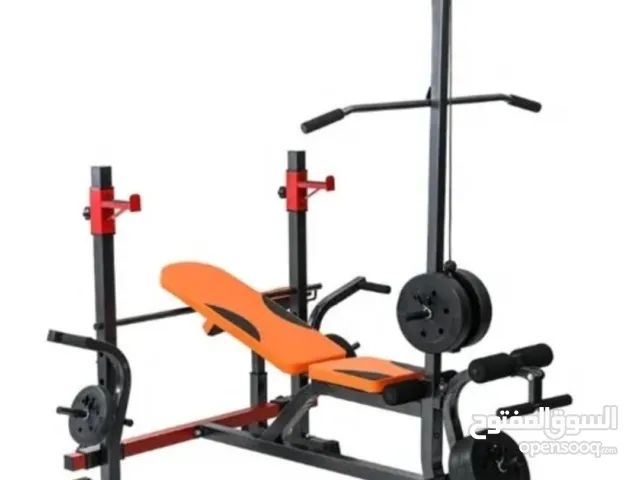 مسطبه تمارين متعددة منزليه تستهدف جميع عضلات الجسم( اعلى و اسفل ) استعمال قليل جدا