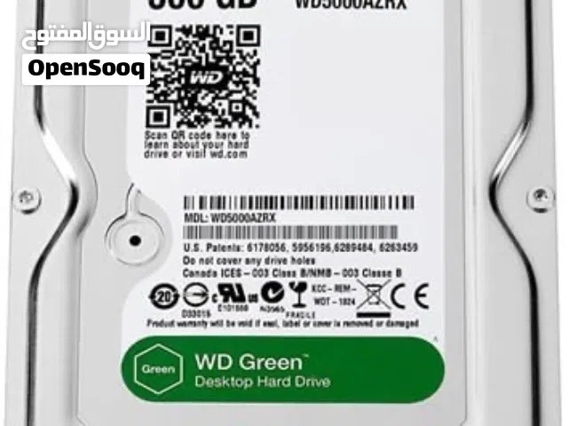 Western Digital 500 GB Desktop Hard Drive (WD Green)