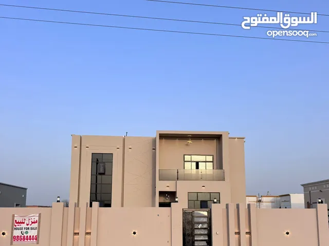 منزل للبيع طابقين في (صحم-المرفع شارع مزرعة النعيمي )* مساحة البناء 270مترا ، مساحة الارض 600 مترا