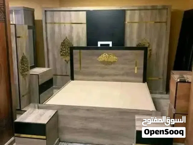 غرف نوم تركية بأجود الخامات وبأفضل الأسعار المجموعة كاملة تشمل سرير دبل+دولاب+تسريحة+شماعة