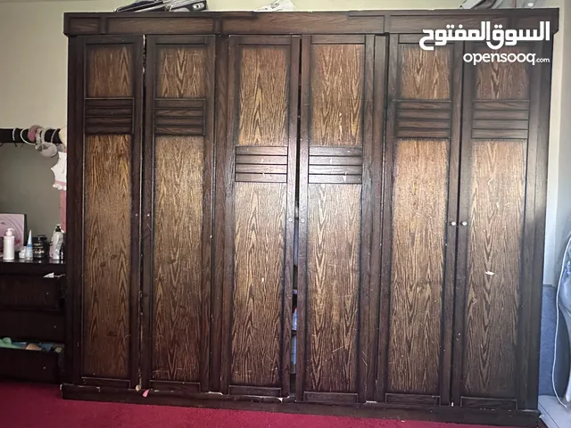 غرفه نوم اطفال خزانه + مكتب + بيرو +2 سرير
