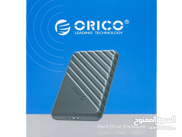 راك orico type c جديد 2.5 hard drive ضمان 24س من وقت الاستلام