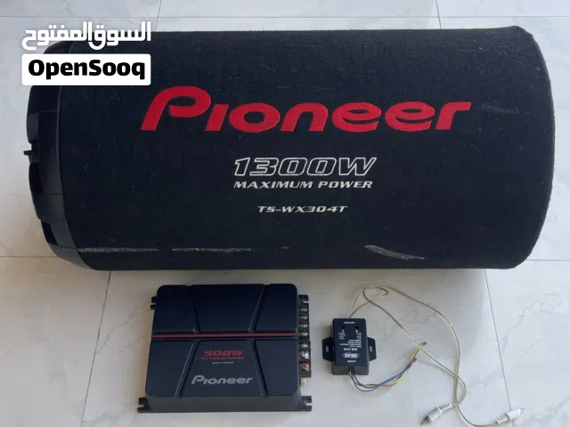 سابووفر بايونير قوي مع البوكس + أمبليفاير