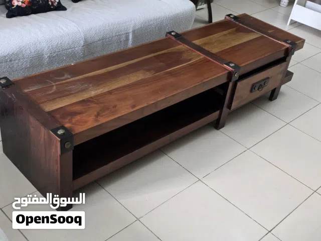 Marina Home Stylish Wooden TV Unit Table with Storage draw