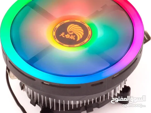 مبرد هوائي احترافي ملون للمعالجات ROSEFINCH RGB CPU COOLER FOR INTEL LGA1700 - AMD