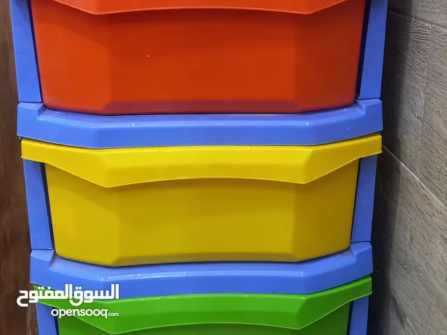 خزانه جوارير بلاستيك ملونه