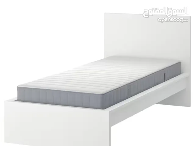 White IKEA bed