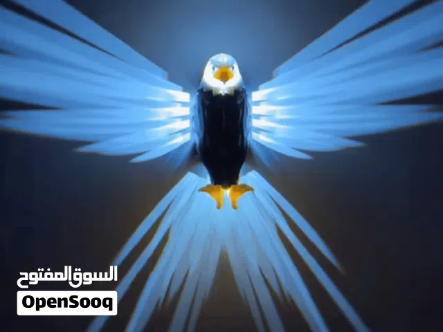 إنارة الصقر الجدارية إضاءة فاخرة تجمع بين الجمال والقوة! تصميم ثلاثي الأبعاد يحاكي شكل الصقر ب