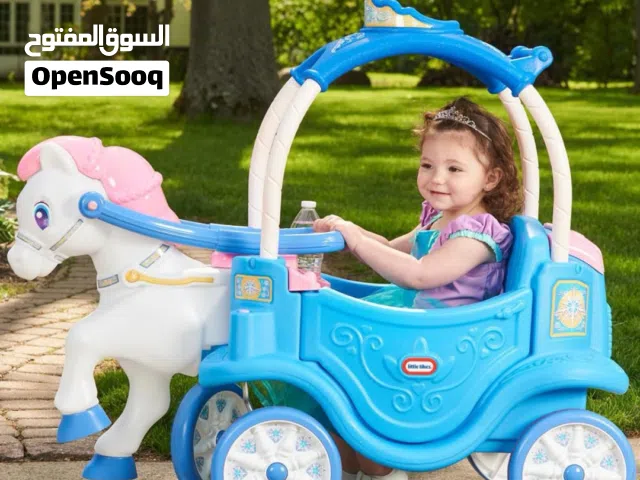 عرباية مع حصان ماركة little tikes