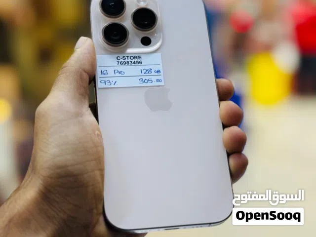 iPhone 16 pro- 128 GB - 93% BH - Good & nice phone for sale