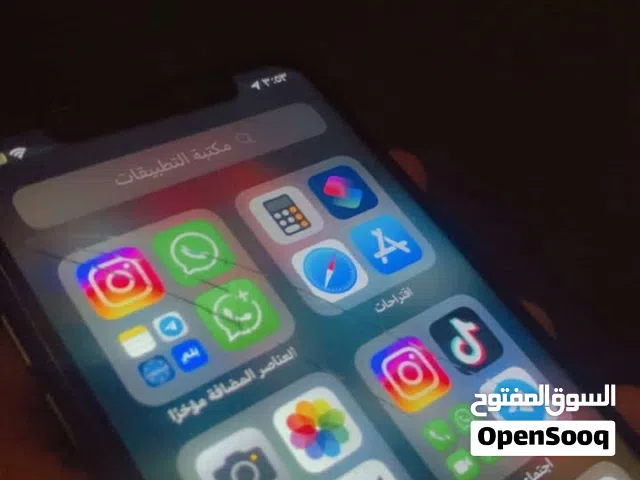 سلام عليكم ايفون اكس للبيع جديد طاح مني واريد ابيعه يخبل بل تصوير مساحته تخبل