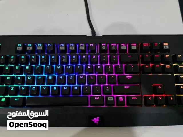 razer black widow gaming mechanical keyboard in excellent condition
