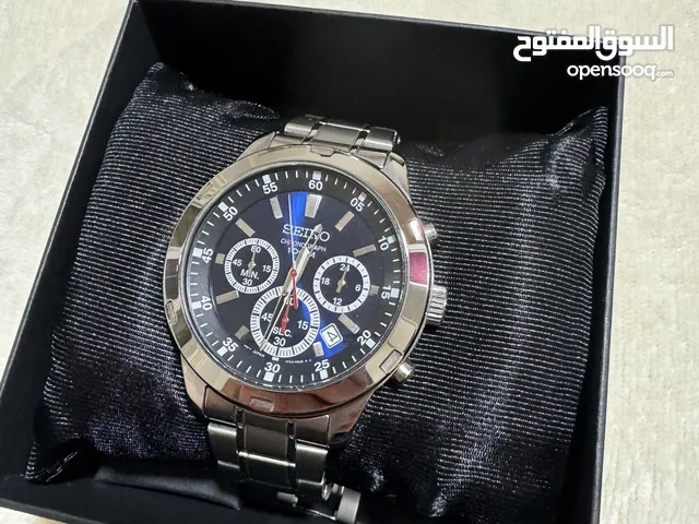 ساعتين seiko و polo بحالة الجديد