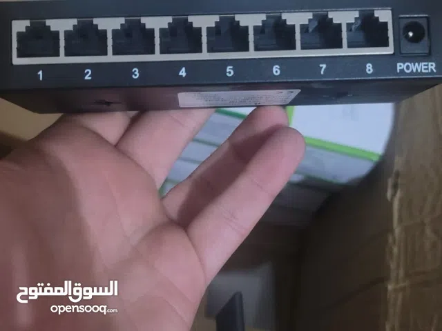 سويتش 8بورت حديدي