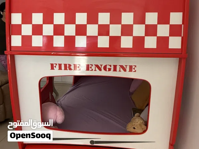 Kids Bunk Bed – Fire Fighter Bus Theme Pan Home