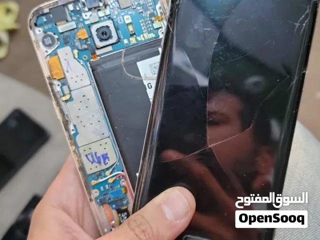 اجهزه سامسونج s7edge برد مكسور شاشات