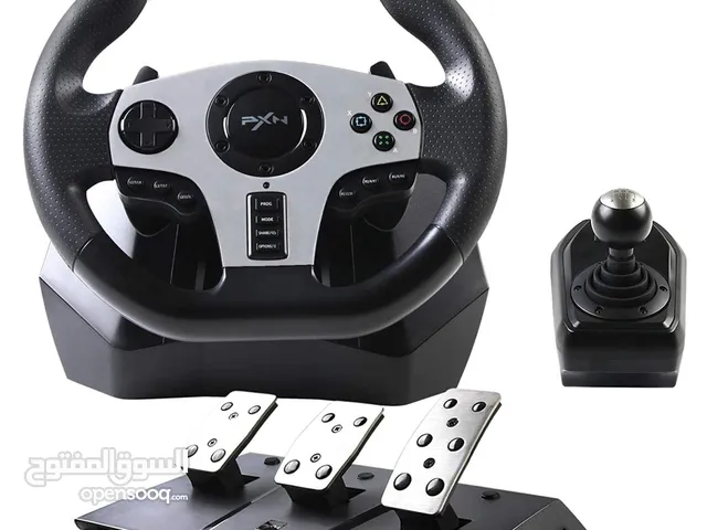 PXN V9 Gaming Steering Wheel ستيرنج عجلة تحكم دعاسات جير عادي