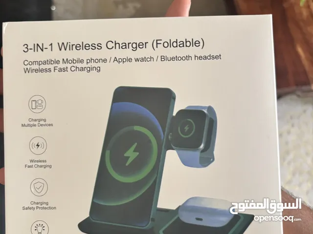 Wireless charger station 3 in 1