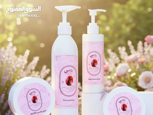 بكج روبي الكامل للعناية بالجسم – ترطيب، لمعان، روائح ثابتة ومنعشة No Brand