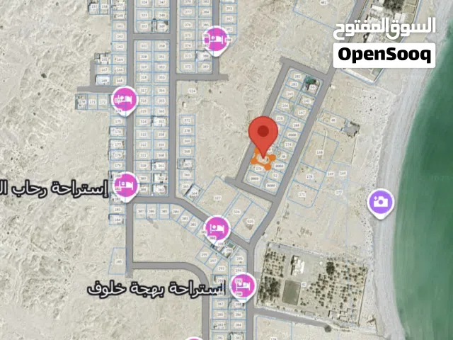 ارض 600م  للبيع خلوف منطقة الاستراحات