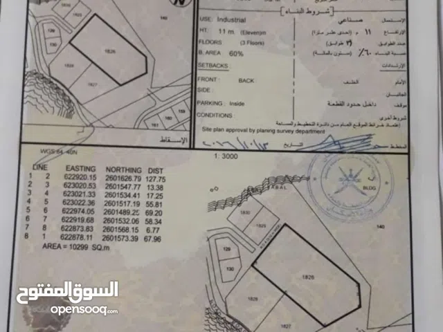 Industrial Land for Rent in Muscat Al Jafnayn