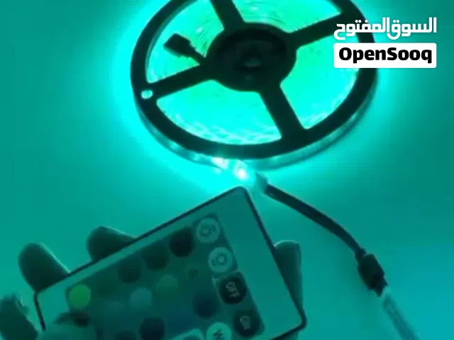 حبل إضاءة LED ملوّن مع ريموت5متر